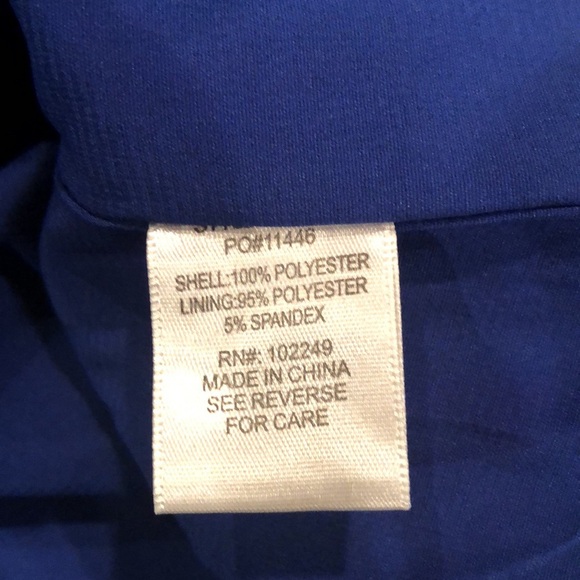 Skies Are Blue Paisley Print Royal Blue Razor Back Dress Size XLarge - Picture 9 of 9